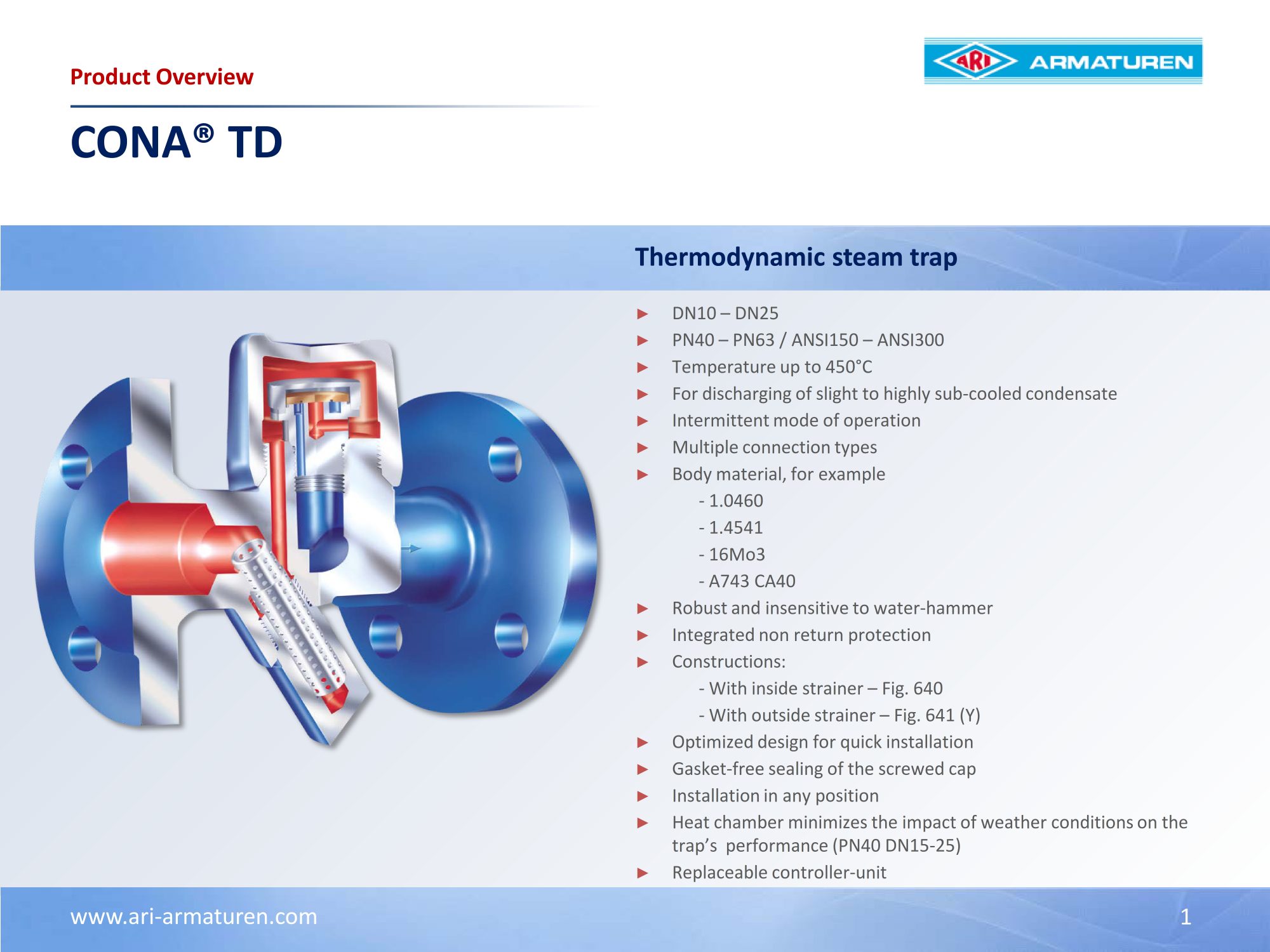 CONA TD / CONA TD ANSI